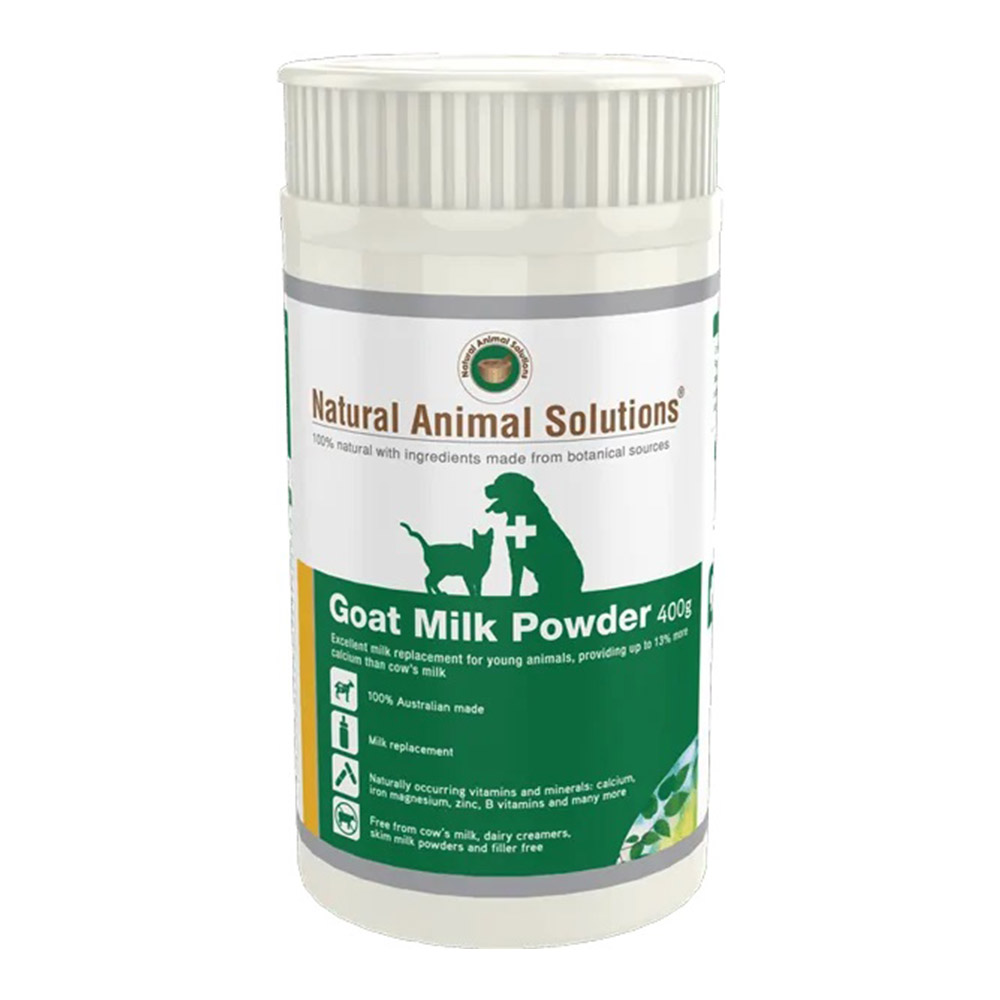 Natural Animal Solution Goat Milk Powder 400 Gms
