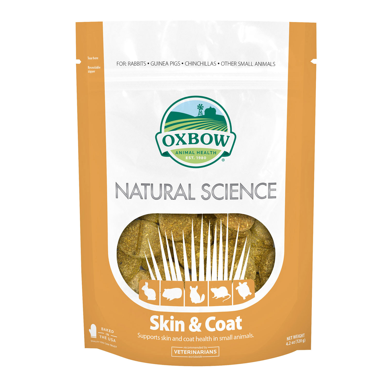 Buy Oxbow Natural Science Skin & Coat Supplement Free Shipping