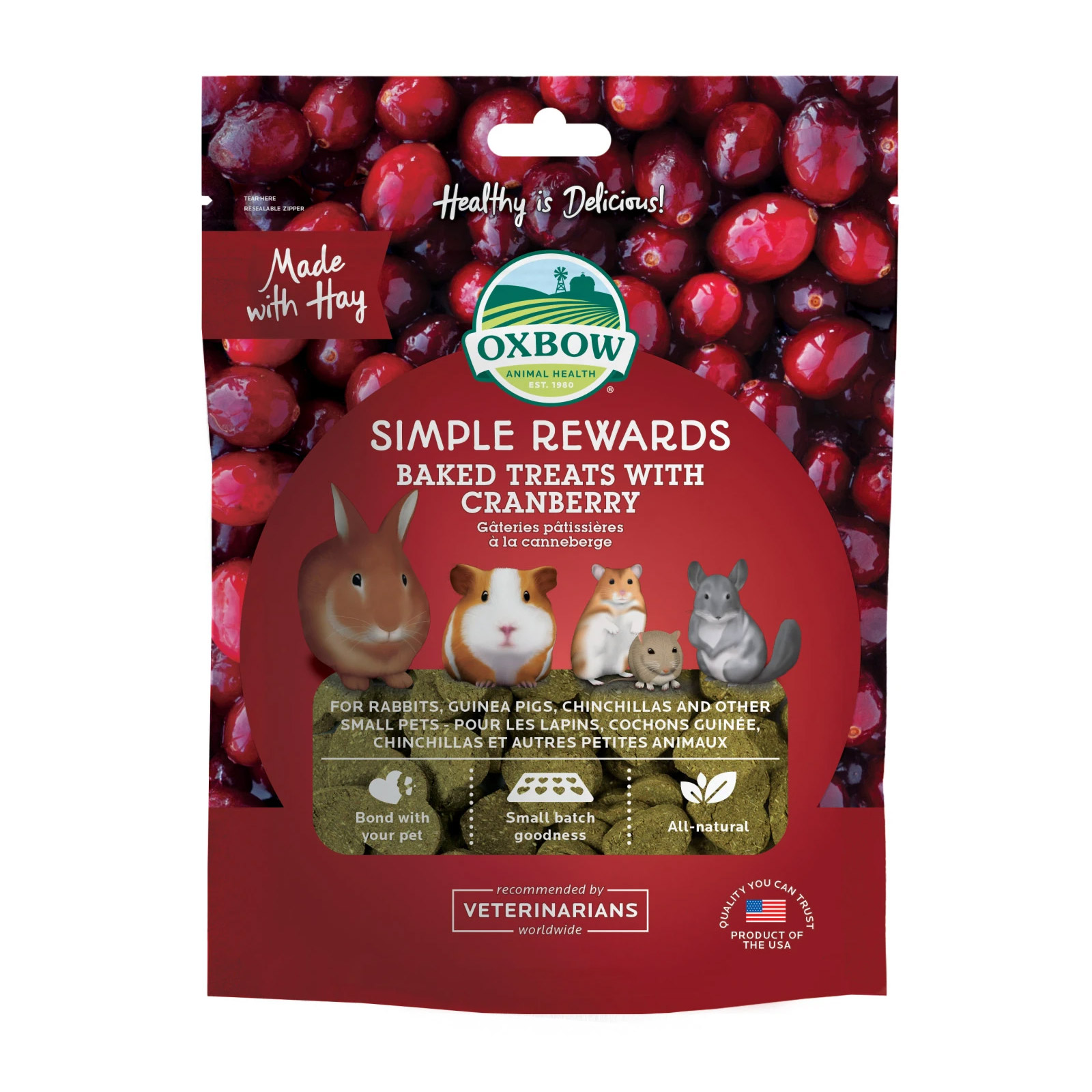 Oxbow Cranberry Treat for Food