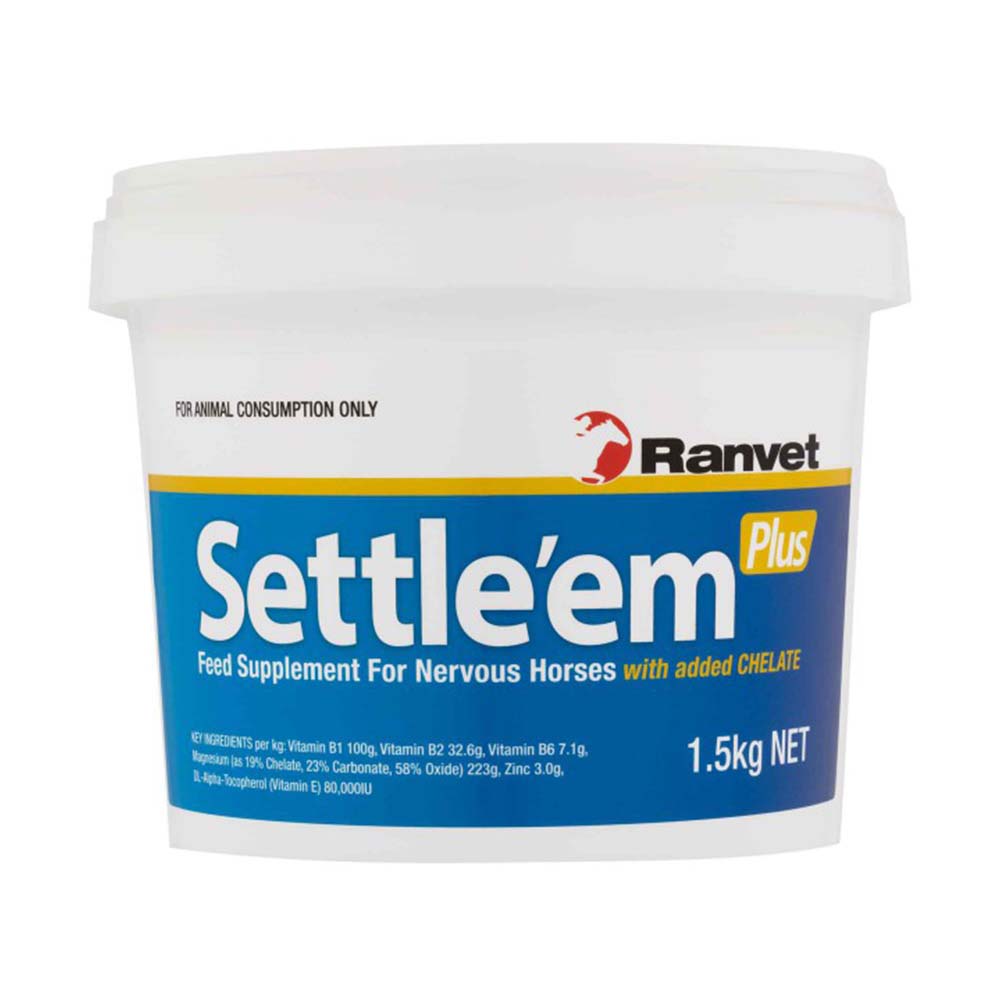 Ranvet Settle'Em Plus for Horses Horse Supplies