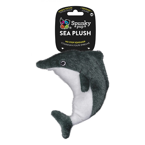 Sea Plush Dolphin For Medium Dogs