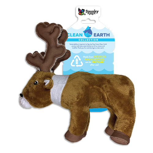 Clean Earth Caribou Plush for Dogs