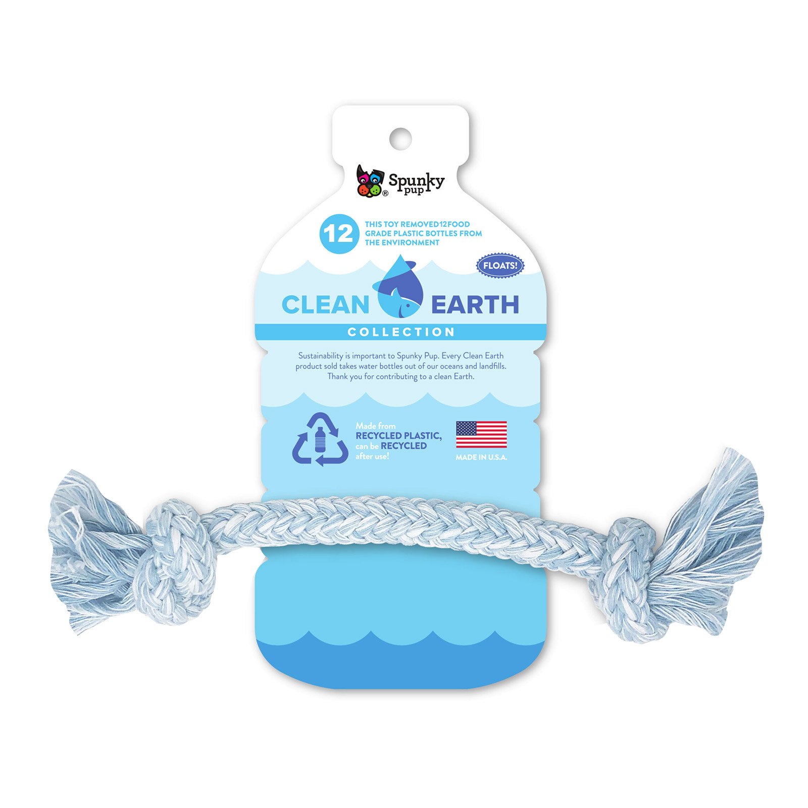 Clean Earth Recycled Rope Medium 6*