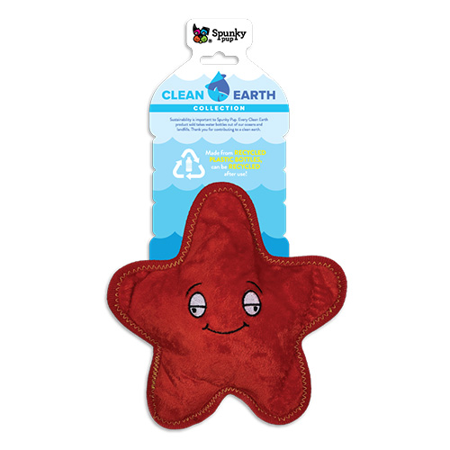 Clean Earth Starfish Plush for Dogs