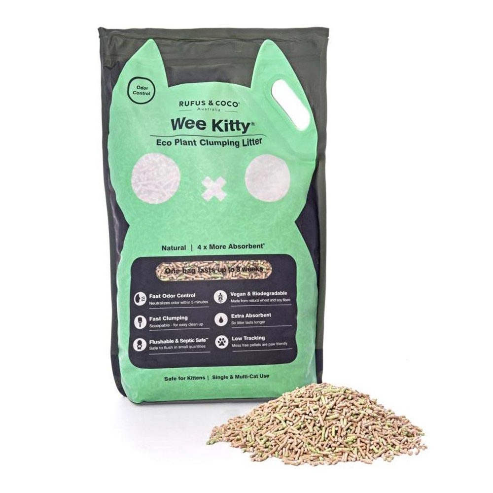 Wee Kitty Eco Plant Clumping Litter for Cats