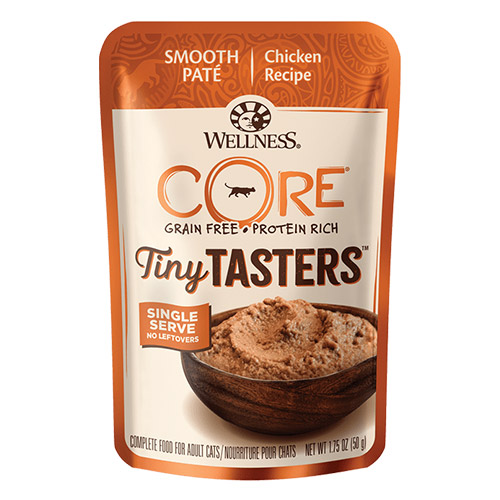 Wellness CORE Tiny Tasters Chicken Pate for Cats for Food