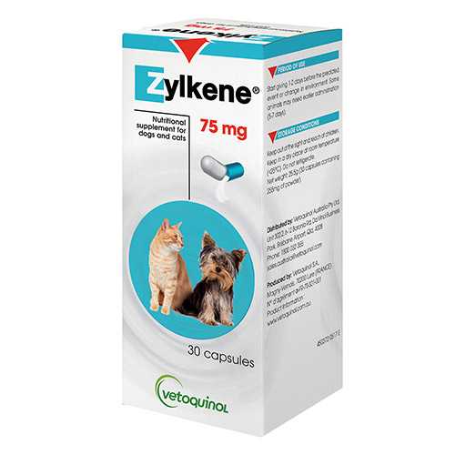 ZYLKENE For Dogs and Cats 75 Mg