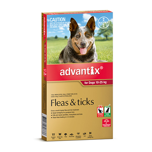 Advantix For Large Dogs 10 To 25Kg (Red)