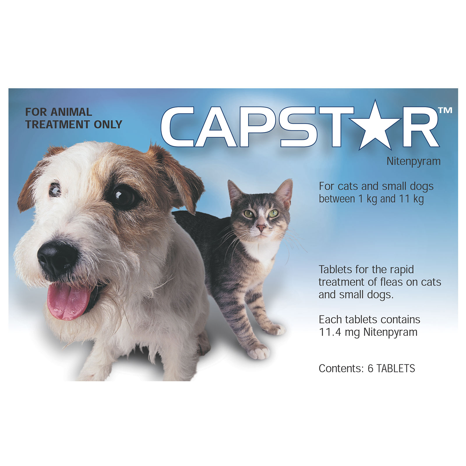 Capstar for Dogs For Cats And Small Dogs 0.5 To 11Kg (Blue)