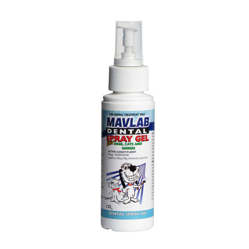 Mavlab Dental Spray Gel For Dogs, Cats & Horses