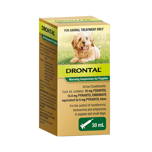 Drontal Wormers - Dogs Puppy Worming Suspension