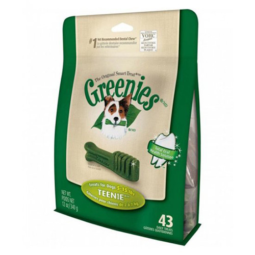 Greenies Dental Treats Teenie For Dogs 2-7 Kg for Food
