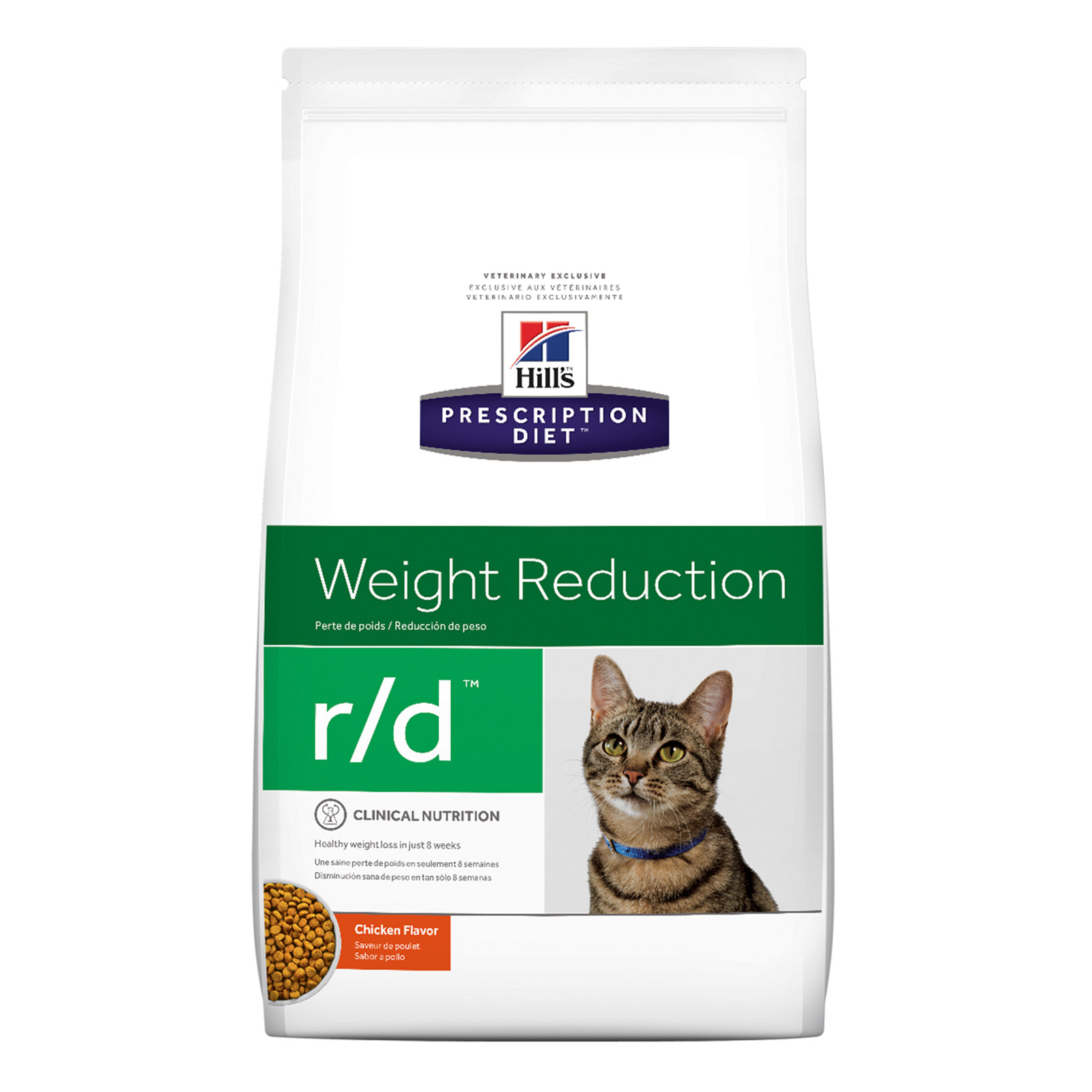 Hill's Prescription Diet r/d Feline Weight Reduction with Chicken Dry
