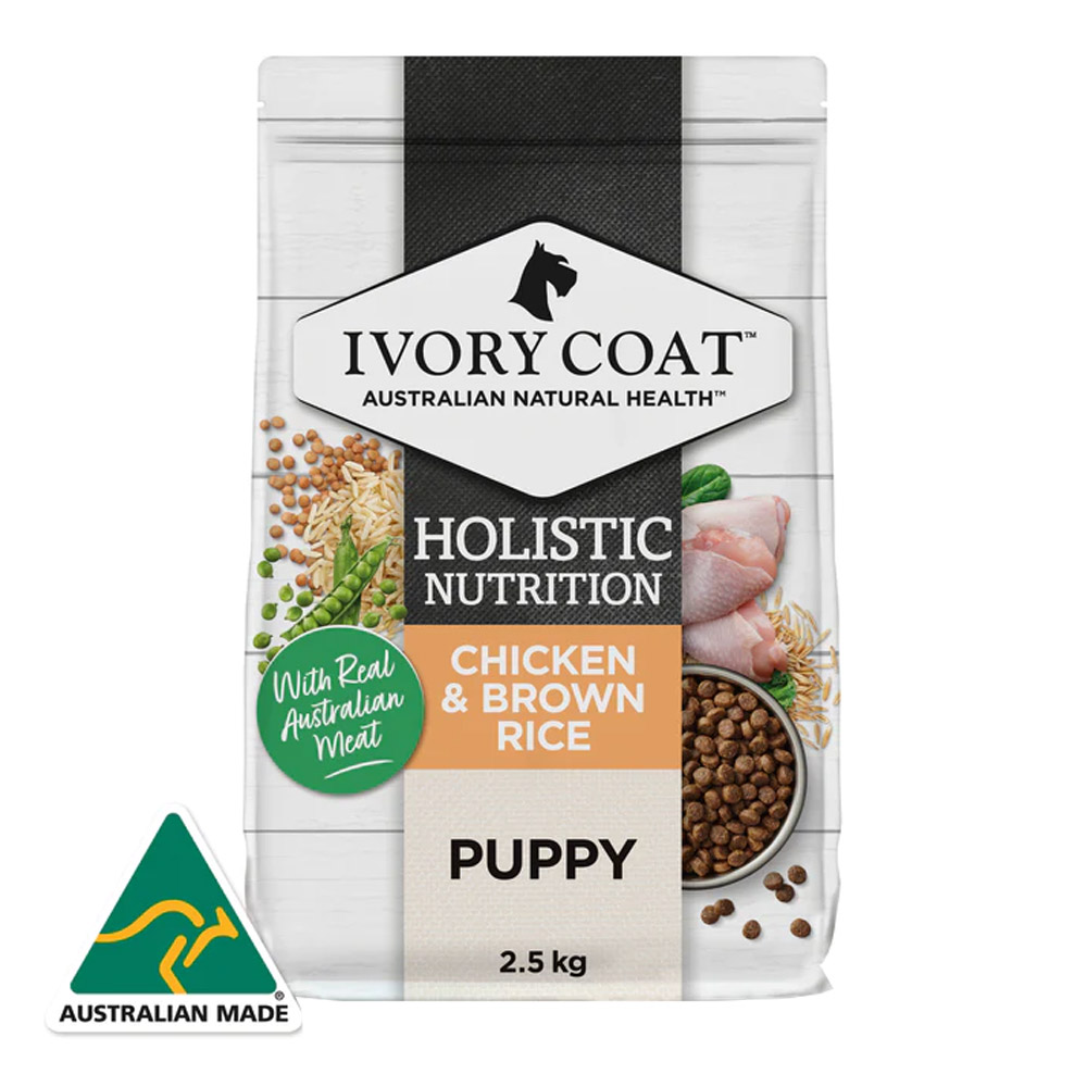 Ivory Coat Holistic Nutrition Chicken & Brown Rice All Breeds Puppy Dry
