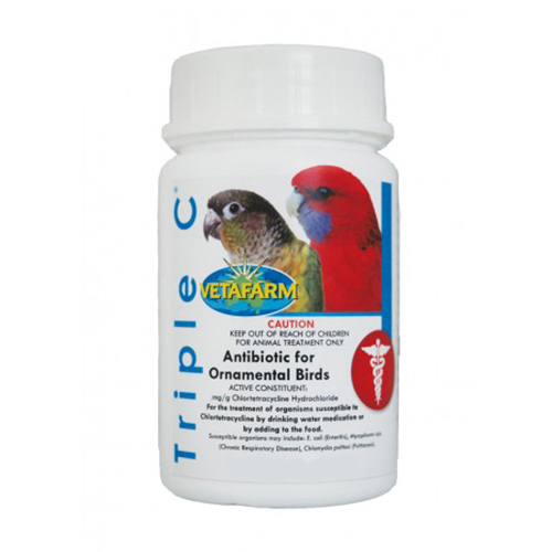 Vetafarm Triple C Antibiotic for Birds for Bird Supplies