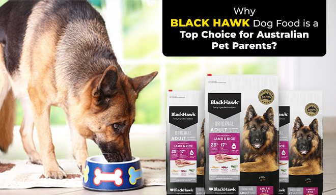 Why Black Hawk Dog Food is a Top Choice for Australian Pet Parents?
