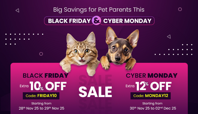 Big Savings for Pet Parents This Black Friday & Cyber Monday