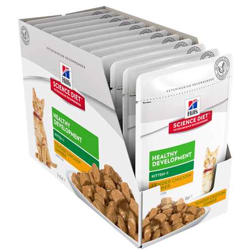 Hill's Science Diet Kitten Chicken Wet Pouch  85 gm
