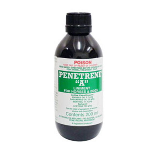 Penetrene 'A' Liniment for Horse