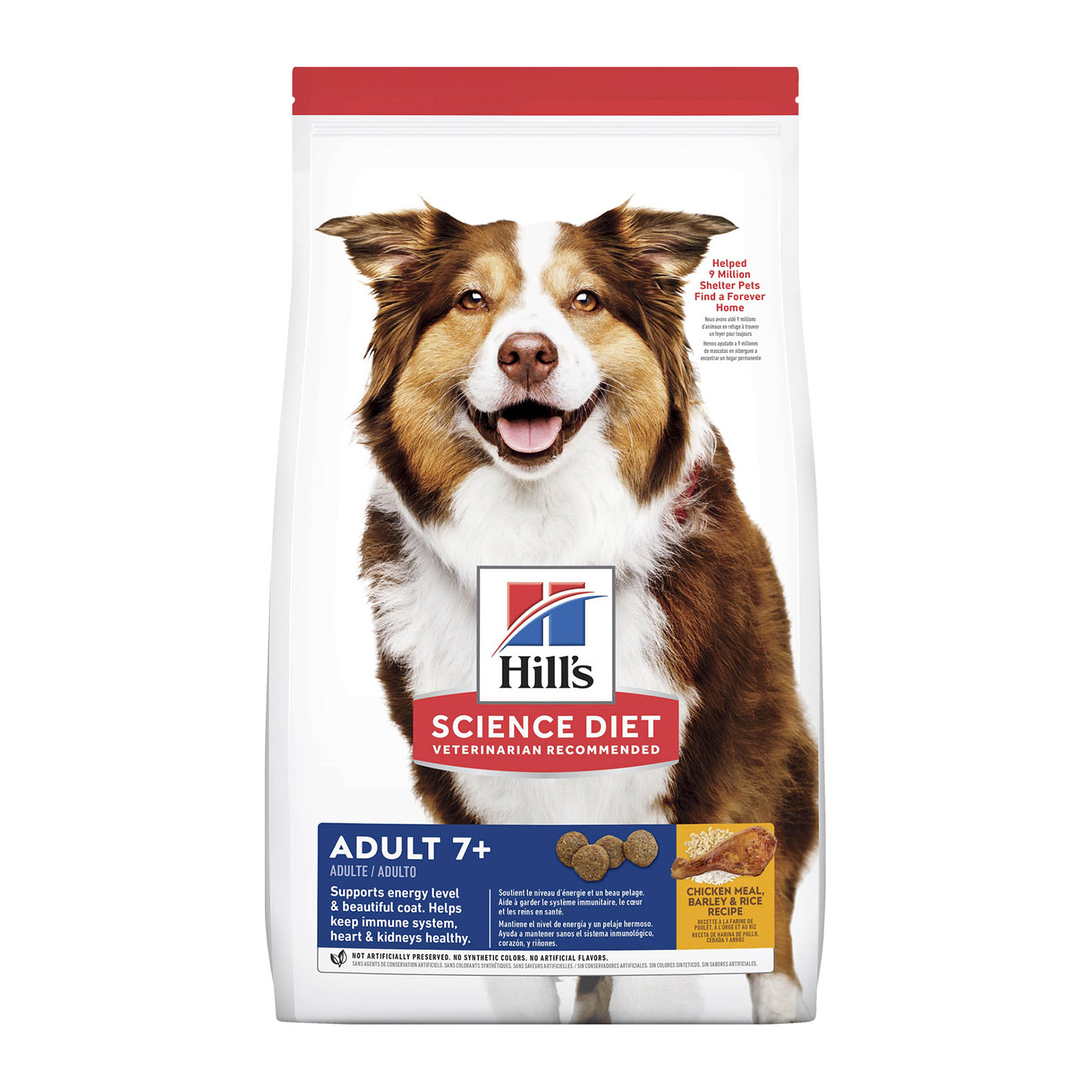 Hill's Science Diet Adult 7+ Chicken Meal, Barley & Brown Rice Dry Dog Food