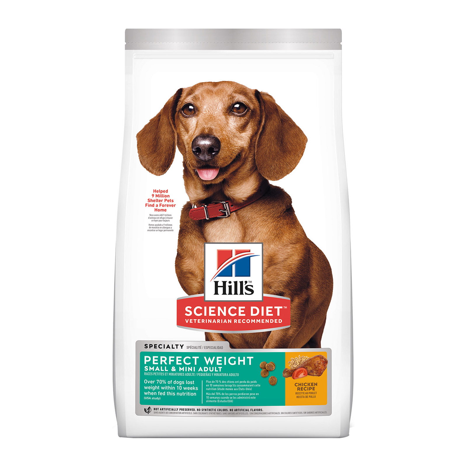 Hill's Science Diet Adult Perfect Weight Small & Mini Chicken Dry Dog Food