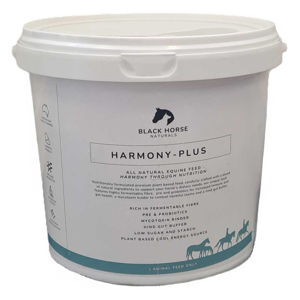 Black Horse Naturals Gut Harmony Plus Equine Feed for Horse for Food Supplies