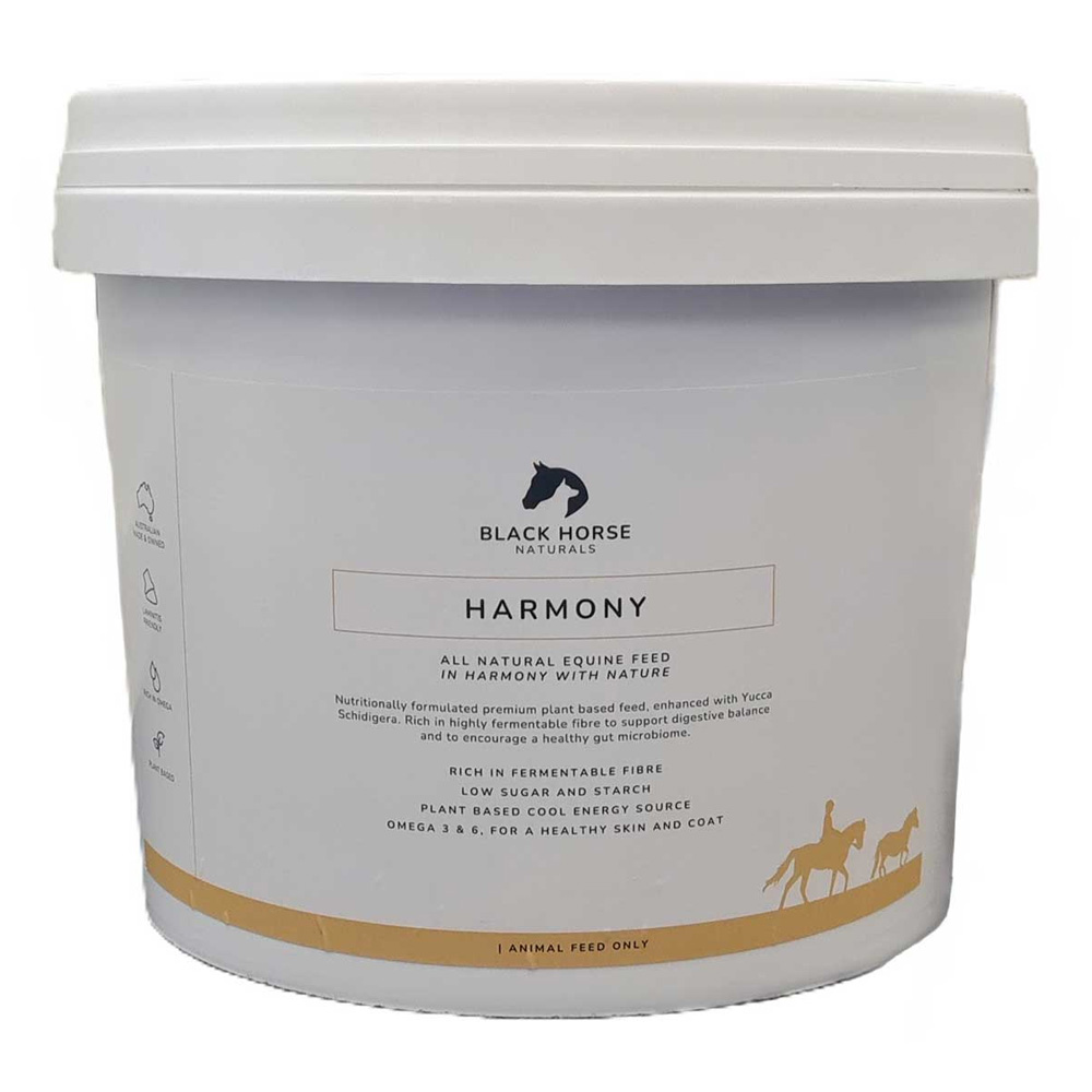 Black Horse Naturals Gut Harmony Equine Feed for Horse for Food Supplies