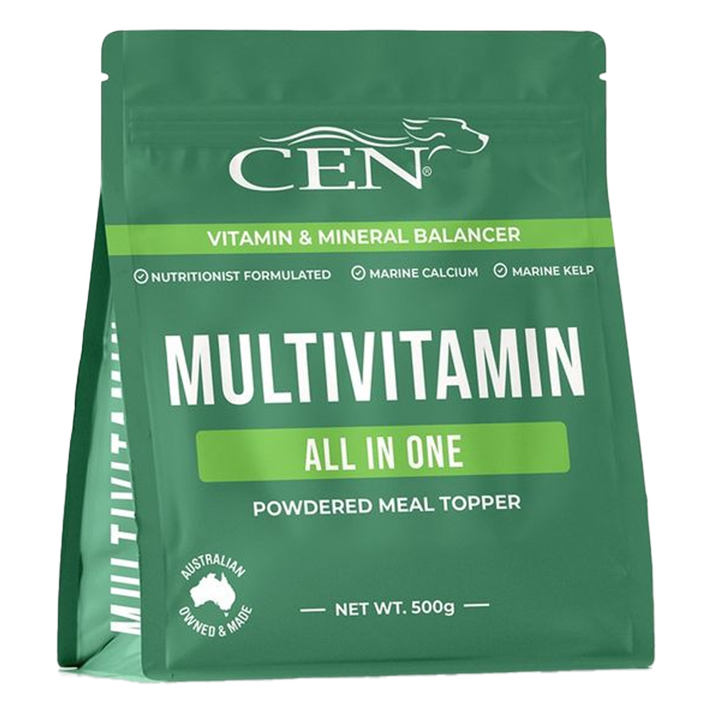 Cen Multivitamin All in One Powdered Meal Topper for Dogs for Food Supplies