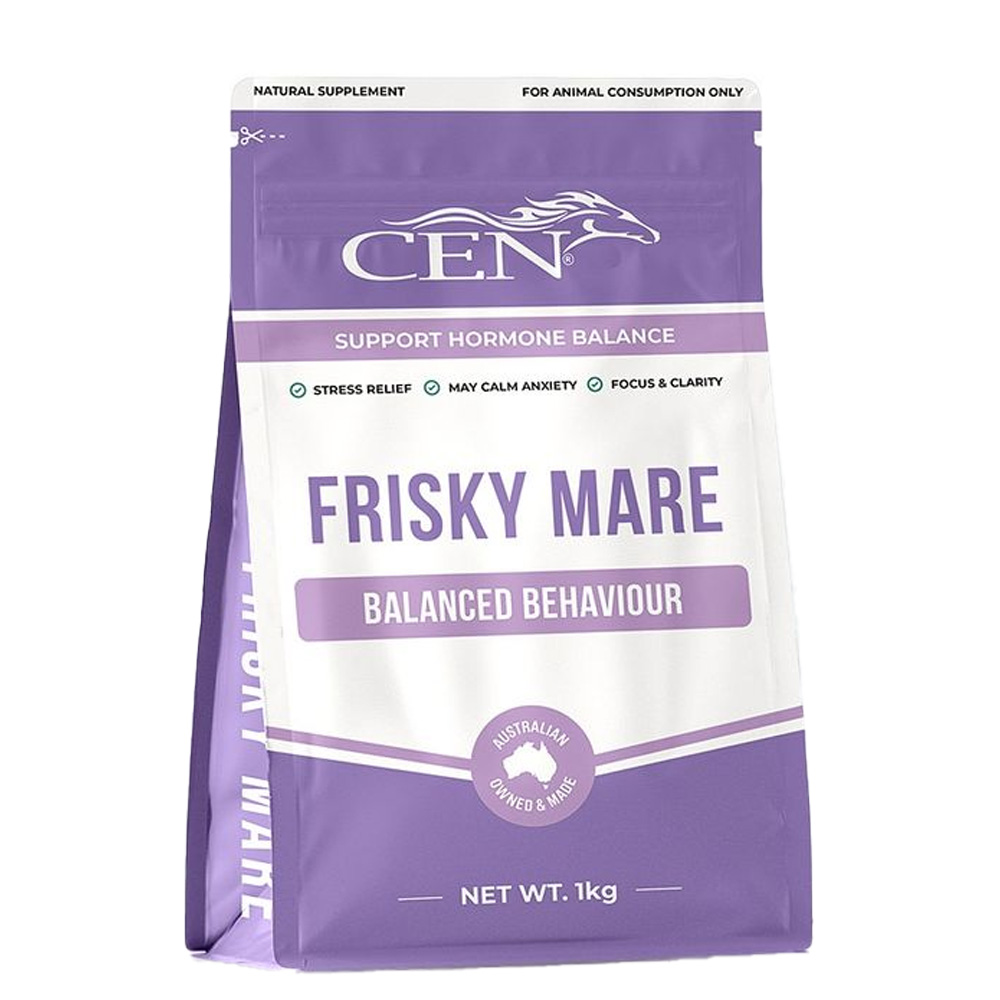 Cen Frisky Mare Balanced Behaviour for Horses for Horse Supplies
