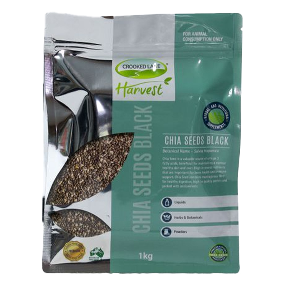 Crooked Lane Harvest Chia Seeds Black