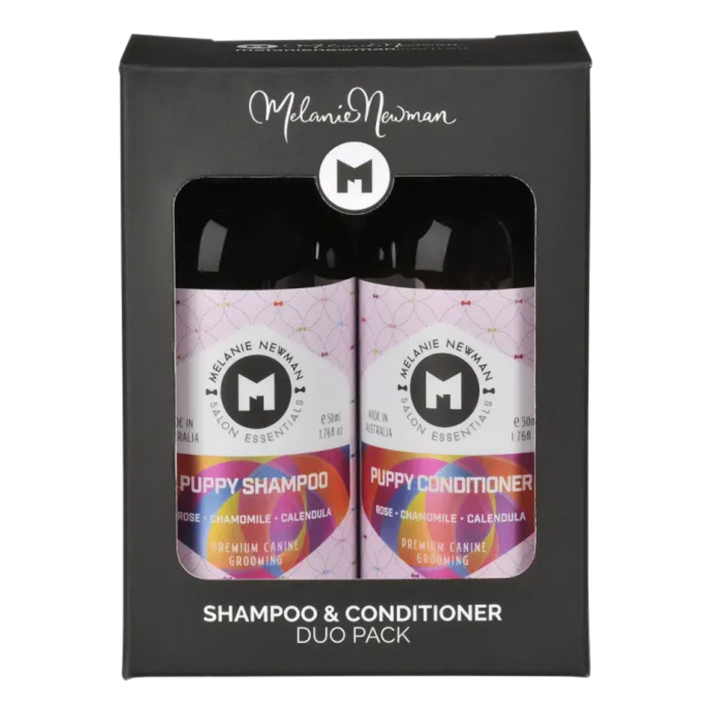 Melanie Newman Puppy Shampoo & Conditioner Duo Pack for Dogs