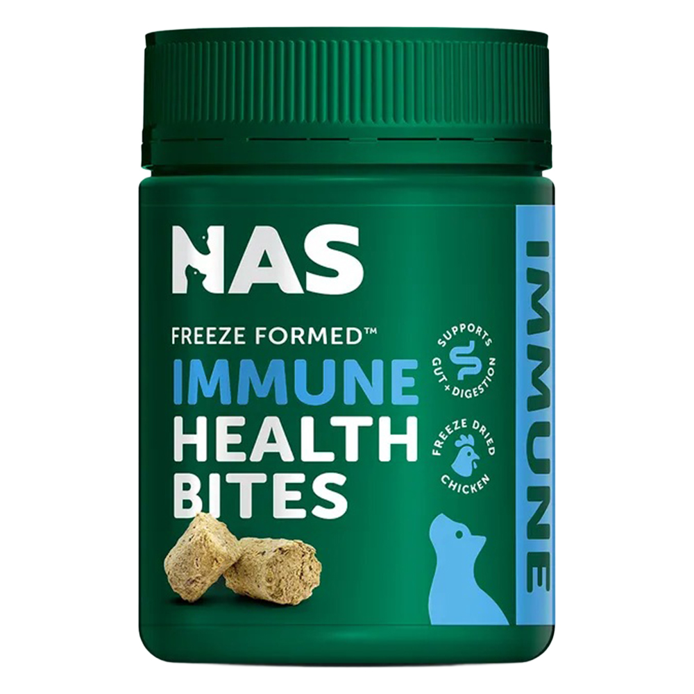 Natural Animal Solutions (NAS) Freeze Formed Immune Health Bites for Cats for Cats Supplies