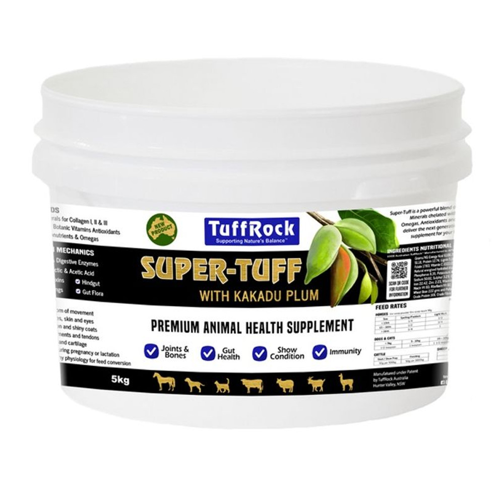 TuffRock Super Tuff Cattle Premium Vitamin & Mineral Gut Health Supplement for Farm Animals