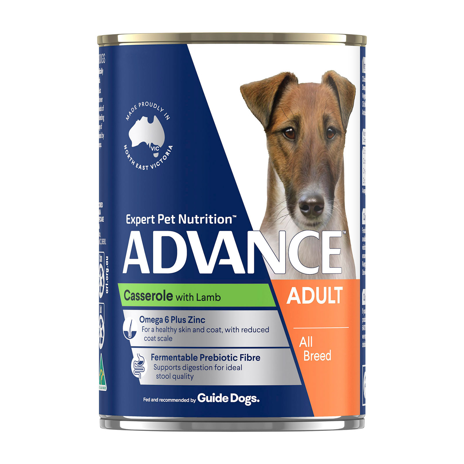 Advance Adult Dog All Breed Casserole with Lamb Cans 400 Gm