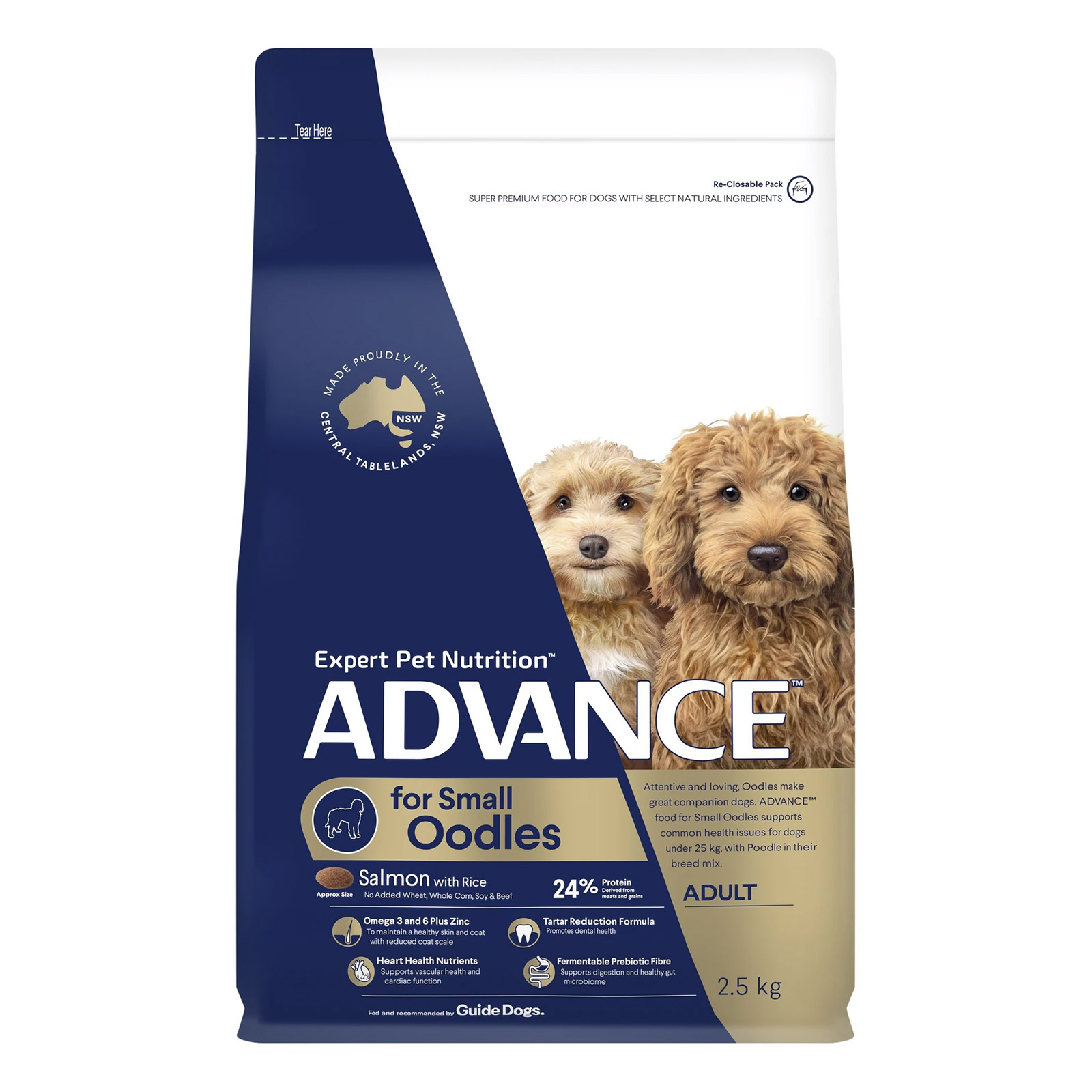 ADVANCE for Small Oodles Dogs Salmon with Rice