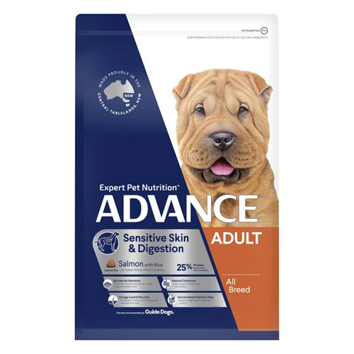 ADVANCE Sensitive Skin & Digestion All Breed - Salmon with Rice