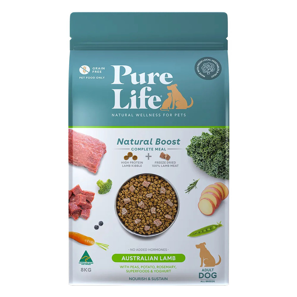 Pure Life Natural Boost Dog Adult Lamb