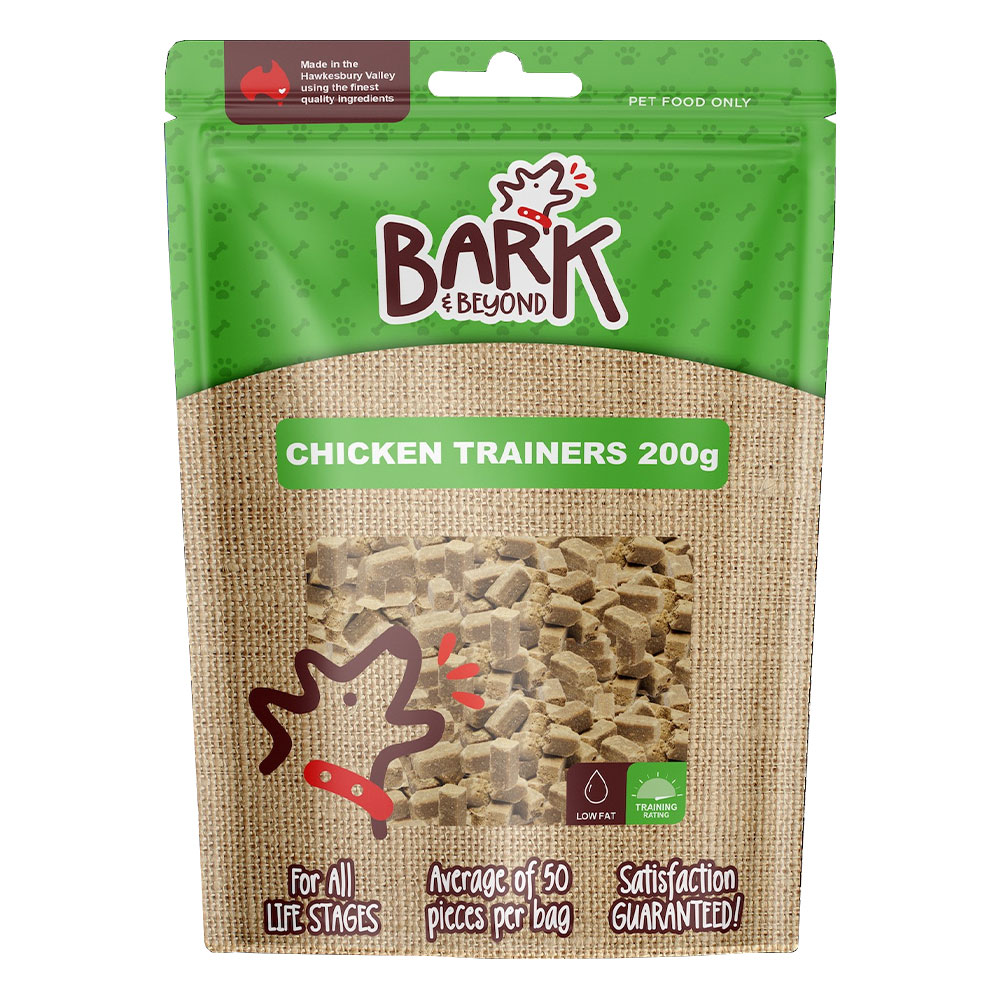 Bark & Beyond Chicken Trainers Dog Treats for Dogs