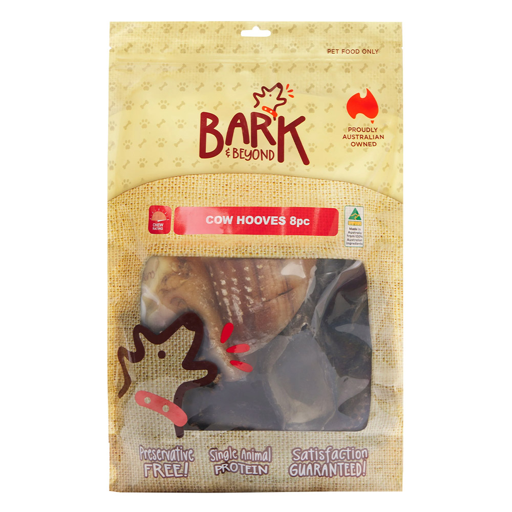 Bark & Beyond Cow Hooves Dental Care Pet Dog Chew for Dogs
