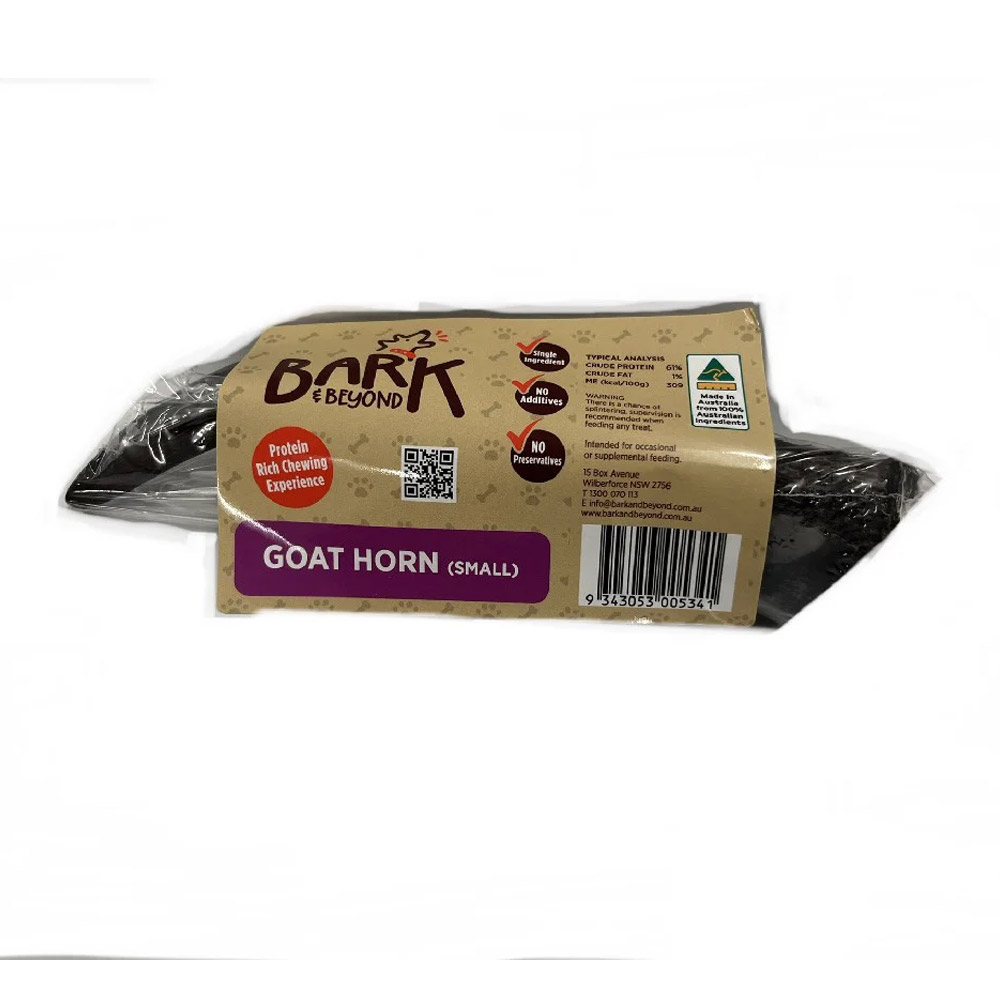 Bark & Beyond Goat Horn Dog Treats for Dogs