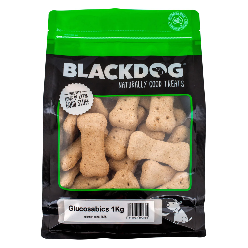 Blackdog Oven Baked Biscuits for Dogs Glucosabics