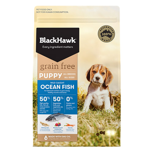 BlackHawk Puppy Grain Free Ocean Fish