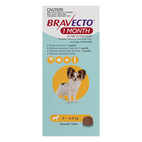 Bravecto 1 Month Chew for Dogs for Dogs