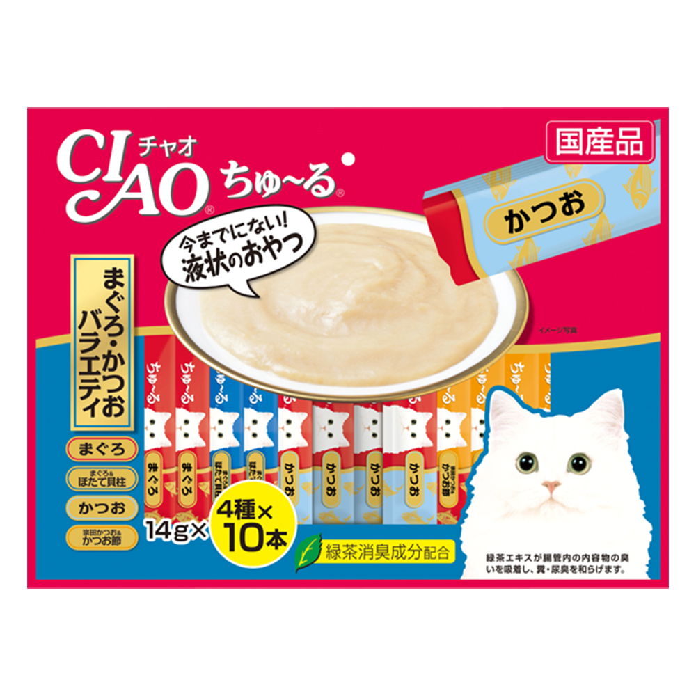 Ciao Churu Tuna Variety (Maguro/Katsuo) for Cats