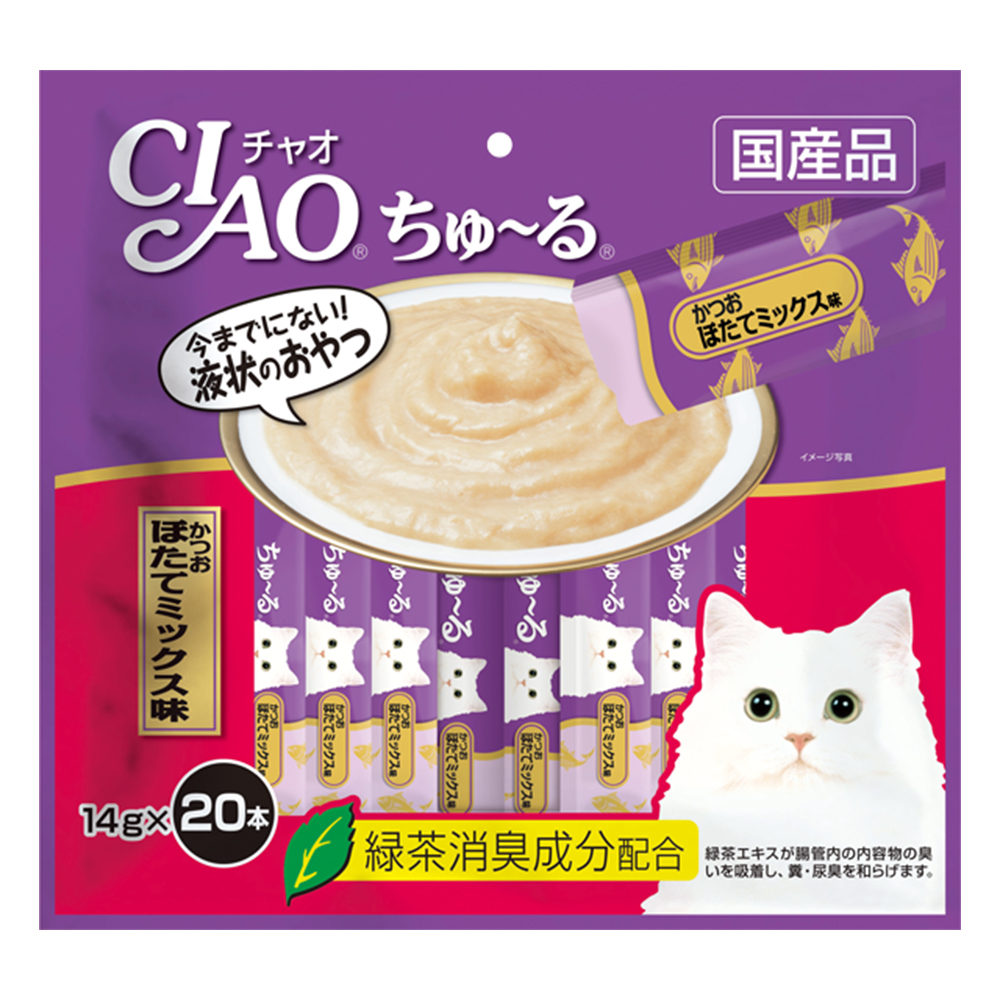 Ciao Churu Tuna And Scallop Flavor for Cats