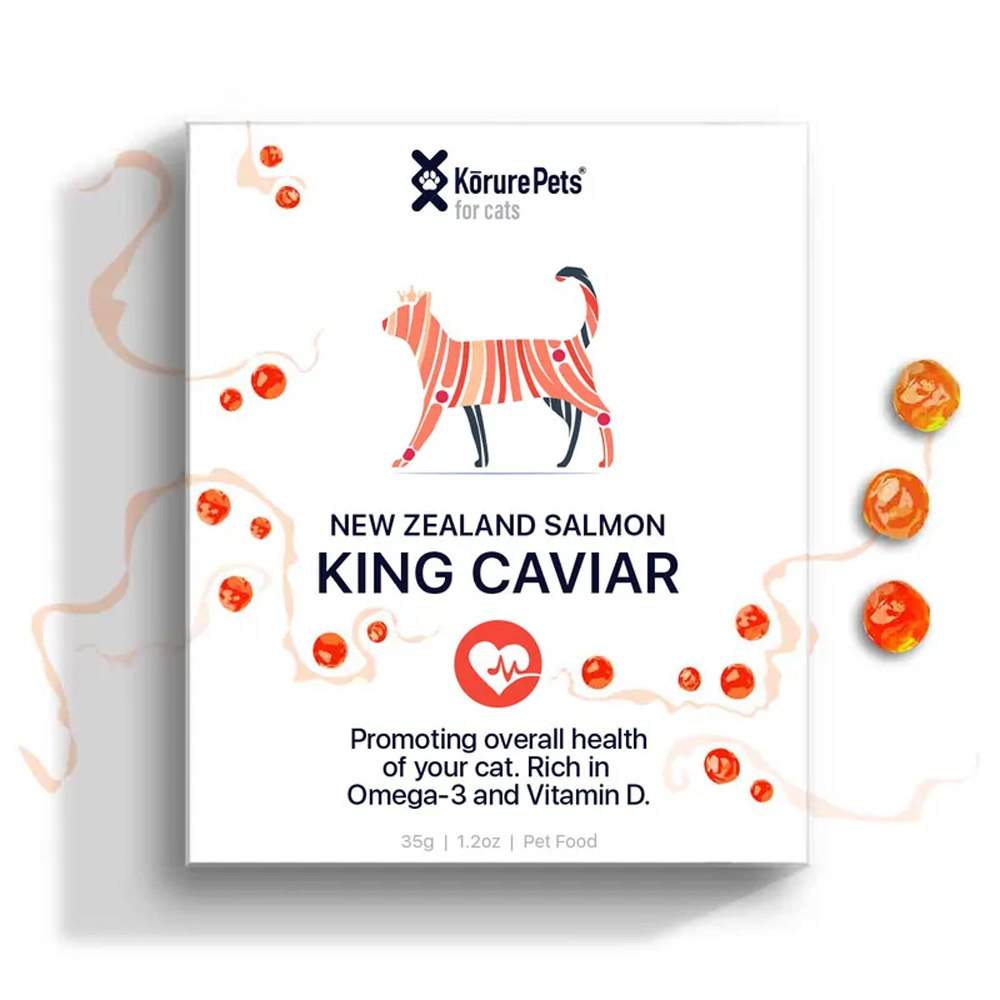 Korure Pets New Zealand Salmon King Cavier for Cats