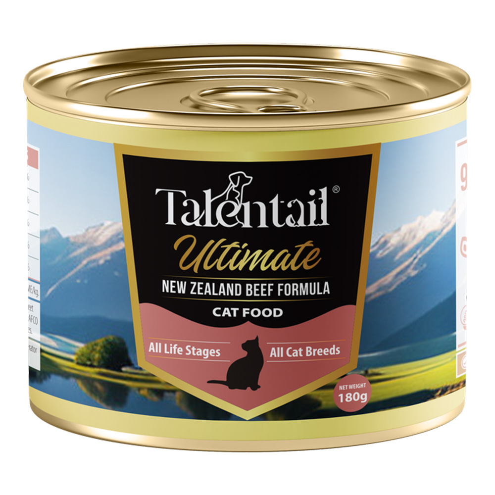 Talentail Ultimate New Zealand Beef Formula Canned Wet Cat Food for Food Supplies
