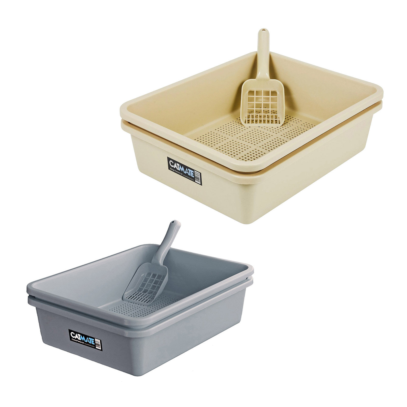 CATMATE Litter Tray + Scoop for Cats