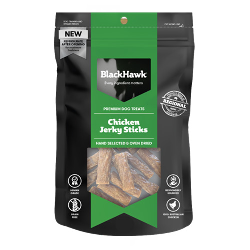 Black Hawk Dog Chicken Sticks