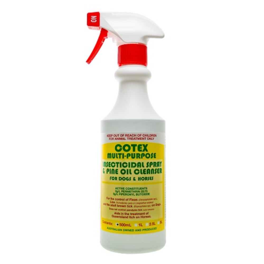 Cotex Multipurpose Insecticidal Spray & Pine Oil Cleanser for Dogs